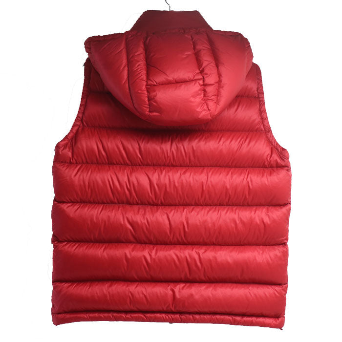 MONCLER モンクレール GERS ダウンベスト レッド D20914332949 
3 メンズ【中古】