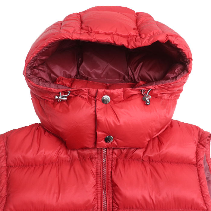 MONCLER モンクレール GERS ダウンベスト レッド D20914332949 
3 メンズ【中古】