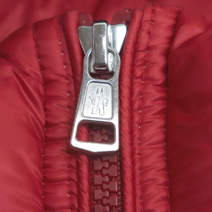 MONCLER モンクレール GERS ダウンベスト レッド D20914332949 
3 メンズ【中古】