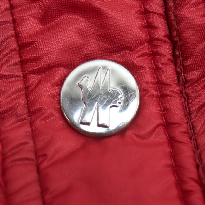 MONCLER モンクレール GERS ダウンベスト レッド D20914332949 
3 メンズ【中古】