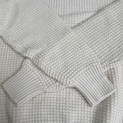 MONCLER モンクレール MAGLIONE セーター ホワイト E20919044900 M メンズ【中古】