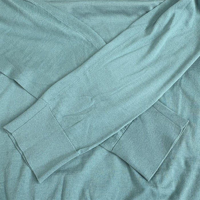 HERMES エルメス ニット ライトブルー系 S メンズ【中古】