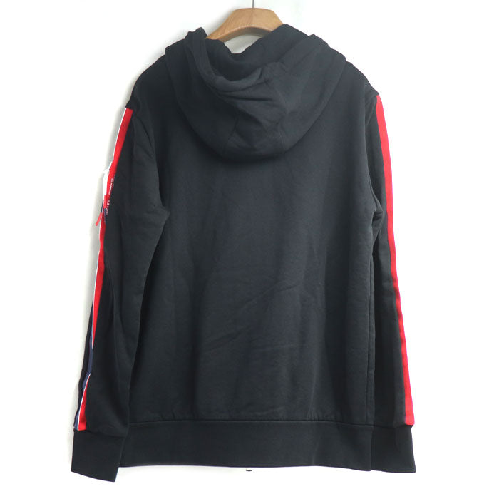 MONCLER モンクレール ZIP UP CARDIGAN パーカー ブラック H10918G00037 M メンズ【中古】
