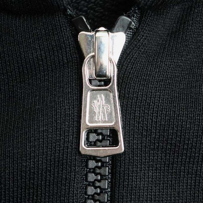 MONCLER モンクレール ZIP UP CARDIGAN パーカー ブラック H10918G00037 M メンズ【中古】