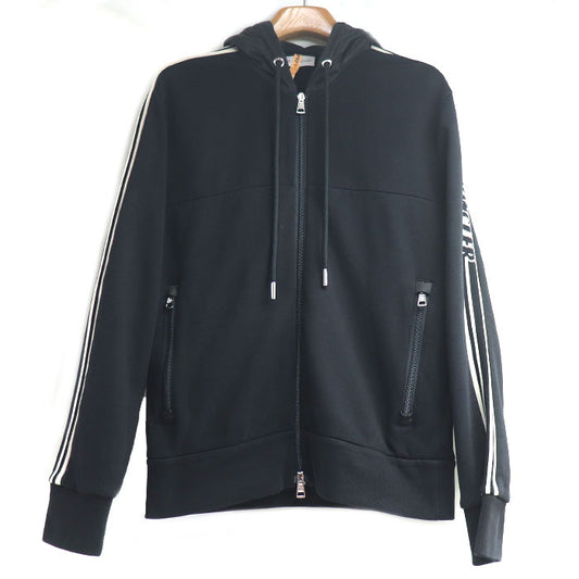 MONCLER モンクレール MAGLIA CARDIGAN パーカー ブラック F10918G70200 M メンズ【中古】