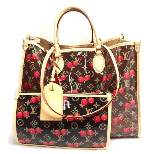LOUIS VUITTON ルイ・ヴィトン LV×TM チェリー オンザゴーGM トートバッグ M14306 ICチップ レディース【未使用】【買取品】