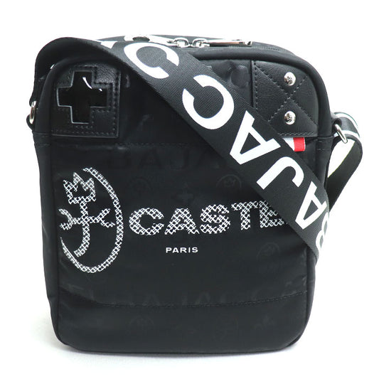 CASTERBAJAC パセ ショルダーバッグ ブラック 031122 メンズ【中古】【美品】