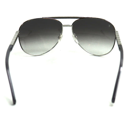 LOUIS VUITTON ルイ・ヴィトン アティテュード パイロット サングラス グレー シルバー Z0340U 9SL 61□14 140 RG0265 メンズ【中古】【美品】