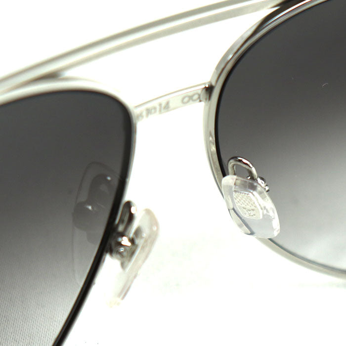 LOUIS VUITTON ルイ・ヴィトン アティテュード パイロット サングラス グレー シルバー Z0340U 9SL 61□14 140 RG0265 メンズ【中古】【美品】