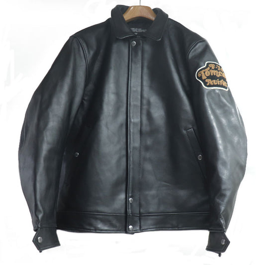 AVIREX アヴィレックス TOMCAT F-14 TOP GUN フライトジャケット ブラック DSA-01-0118-75 XL メンズ【中古】