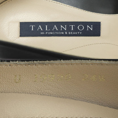TALANTON by DIANA パンプス ブラック 
24 1/2 レディース U 19920 【中古】【美品】