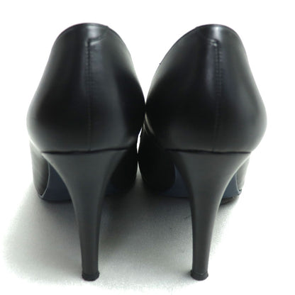 TALANTON by DIANA パンプス ブラック 
24 1/2 レディース U 19920 【中古】【美品】