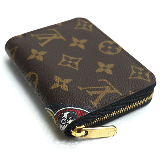 LOUIS VUITTON ルイ・ヴィトン ジッピーコインパース コインケース モノグラム 山本寛斎 ブラウン マルチ M67250 TS3197 メンズ【中古】