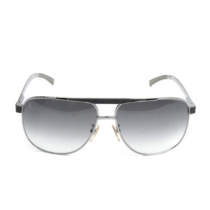 LOUIS VUITTON ルイ・ヴィトン パーシュエーション カレ パイロット サングラス グレー グレーグラデーション Z0496U 903 59□13 135 メンズ【中古】