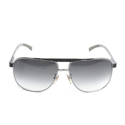 LOUIS VUITTON ルイ・ヴィトン パーシュエーション カレ パイロット サングラス グレー グレーグラデーション Z0496U 903 59□13 135 メンズ【中古】