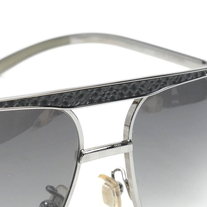 LOUIS VUITTON ルイ・ヴィトン パーシュエーション カレ パイロット サングラス グレー グレーグラデーション Z0496U 903 59□13 135 メンズ【中古】