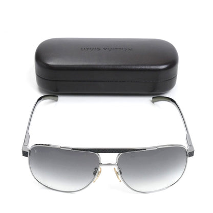 LOUIS VUITTON ルイ・ヴィトン パーシュエーション カレ パイロット サングラス グレー グレーグラデーション Z0496U 903 59□13 135 メンズ【中古】