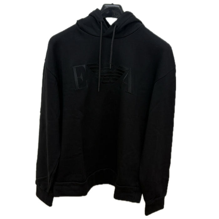 Emporio Armani エンポリオ・アルマーニ パーカー ブラック 7V1MG5 1J36Z L メンズ【中古】