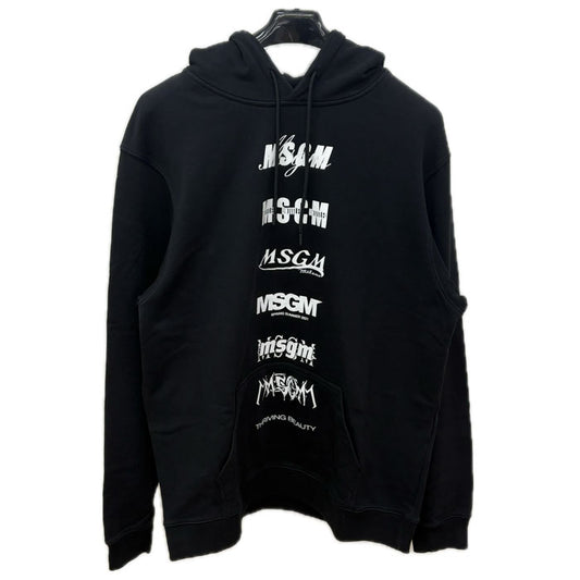 MSGM パーカー ブラック 3040MM101 M メンズ【中古】