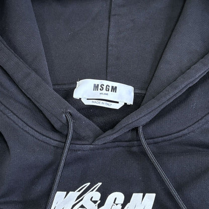 MSGM パーカー ブラック 3040MM101 M メンズ【中古】