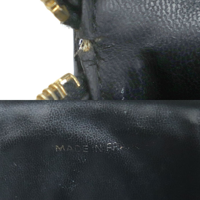 CHANEL シャネル バニティ ココマーク ポーチ ブラック レディース【中古】