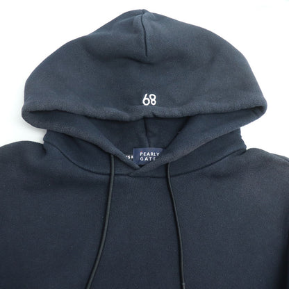 PEARLY GATES パーリーゲイツ スウェット パーカー ネイビー 053-1262001 
4 メンズ【中古】