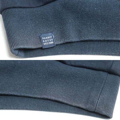PEARLY GATES パーリーゲイツ スウェット パーカー ネイビー 053-1262001 
4 メンズ【中古】