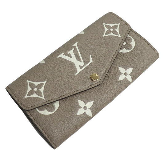 LOUIS VUITTON ルイ・ヴィトン ポルトフォイユサラ 長財布 バイカラーアンプラント トゥルトレール クレーム M81049 ICチップ レディース【未使用】【買取品】