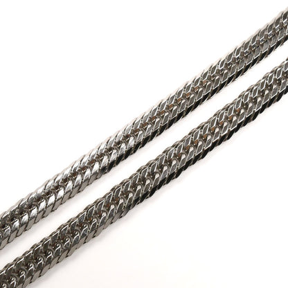 Pt850プラチナ ネックレス 喜平12面トリプルカット 50.4g 50cm メンズ【中古】