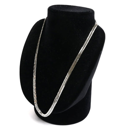 Pt850プラチナ ネックレス 喜平12面トリプルカット 50.4g 50cm メンズ【中古】