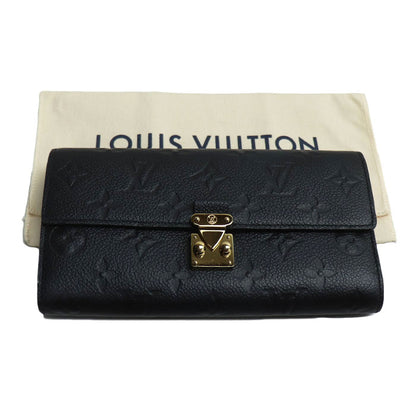 LOUIS VUITTON ルイ・ヴィトン ポルトフォイユサラ メティス 長財布 アンプラント ブラック M82638 ICチップ レディース【中古】