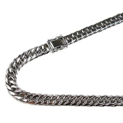 Pt850プラチナ ネックレス 喜平6面Wカット 140.7g 60cm メンズ【中古】