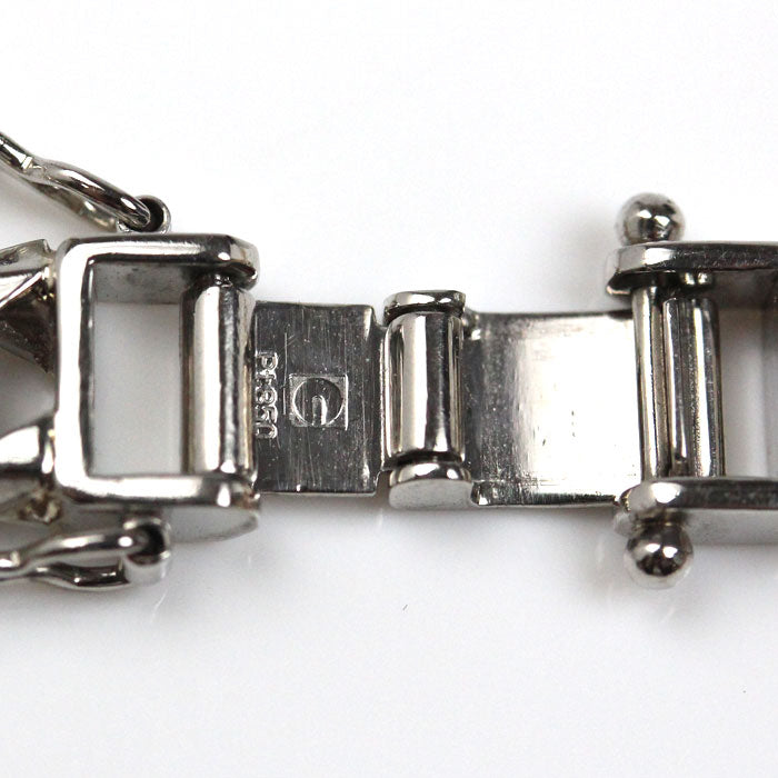 Pt850プラチナ ネックレス 喜平6面Wカット 140.7g 60cm メンズ【中古】