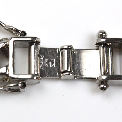 Pt850プラチナ ネックレス 喜平6面Wカット 140.7g 60cm メンズ【中古】