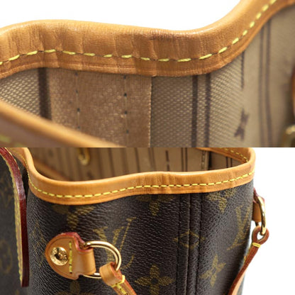 LOUIS VUITTON ルイ・ヴィトン ネヴァーフルPM トートバッグ モノグラム ブラウン M40155 VI4098 レディース【中古】