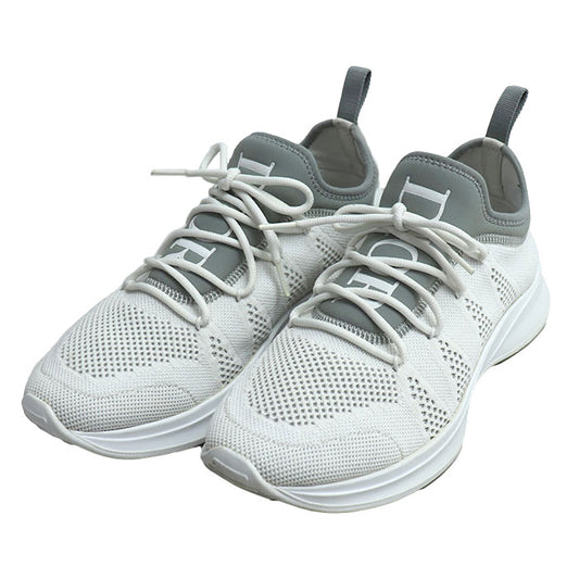 Dior ディオール スニーカー ホワイト グレー 3SN275ZJD 
39 レディース【中古】