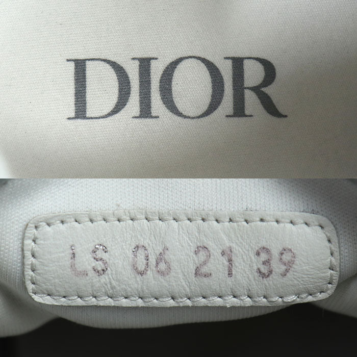 Dior ディオール スニーカー ホワイト グレー 3SN275ZJD 
39 レディース【中古】