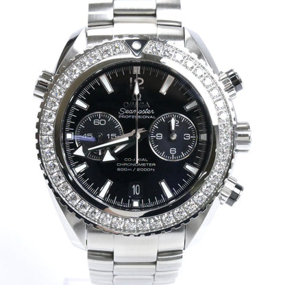 OMEGA オメガ シーマスター プラネットオーシャン クロノグラフ ダイヤベゼル 腕時計 自動巻き 232.15.46.51.01.001 メンズ【中古】【美品】