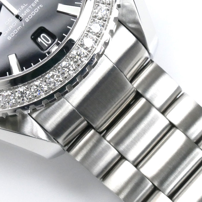 OMEGA オメガ シーマスター プラネットオーシャン クロノグラフ ダイヤベゼル 腕時計 自動巻き 232.15.46.51.01.001 メンズ【中古】【美品】