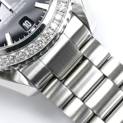 OMEGA オメガ シーマスター プラネットオーシャン クロノグラフ ダイヤベゼル 腕時計 自動巻き 232.15.46.51.01.001 メンズ【中古】【美品】