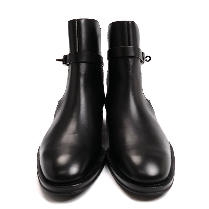 HERMES エルメス ケリー ショートブーツ フォーチュン ブーツ ブラック H222979ZH01400 
42 1/2 メンズ【中古】【極美品】