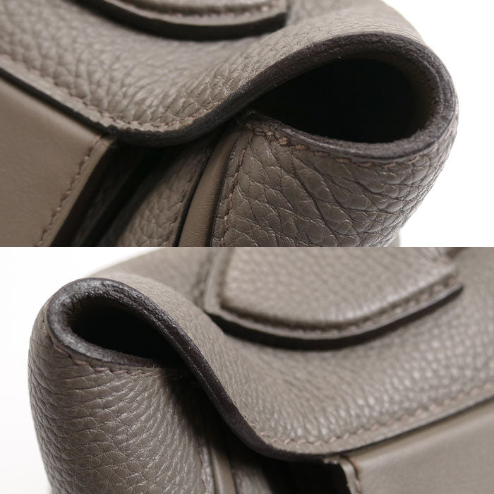 HERMES エルメス ヴァンキャトル35 ハンドバッグ グリアスファルト Y刻印 レディース Y【中古】