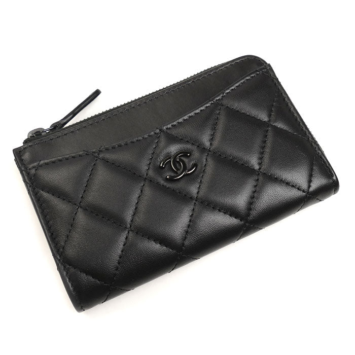 CHANEL シャネル マトラッセ カードケース フラグメントケース AP3179 B06311 94305 コインケース レディース【未使用】【買取品】