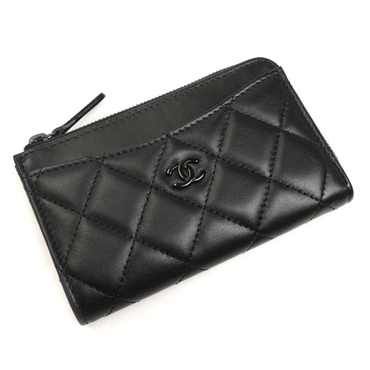 CHANEL シャネル マトラッセ カードケース フラグメントケース AP3179 B06311 94305 コインケース レディース【未使用】【買取品】