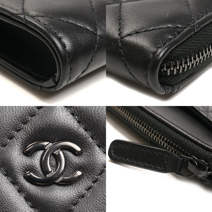 CHANEL シャネル マトラッセ カードケース フラグメントケース AP3179 B06311 94305 コインケース レディース【未使用】【買取品】