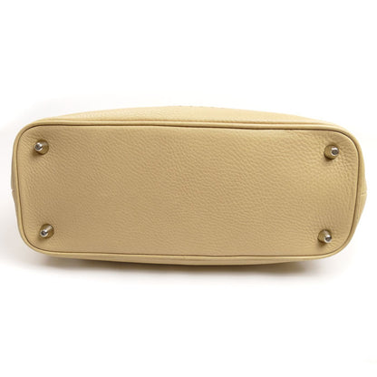 COACH コーチ ハンプトンズ フリンジ ハンドバッグ ベージュ 5055 レディース【中古】