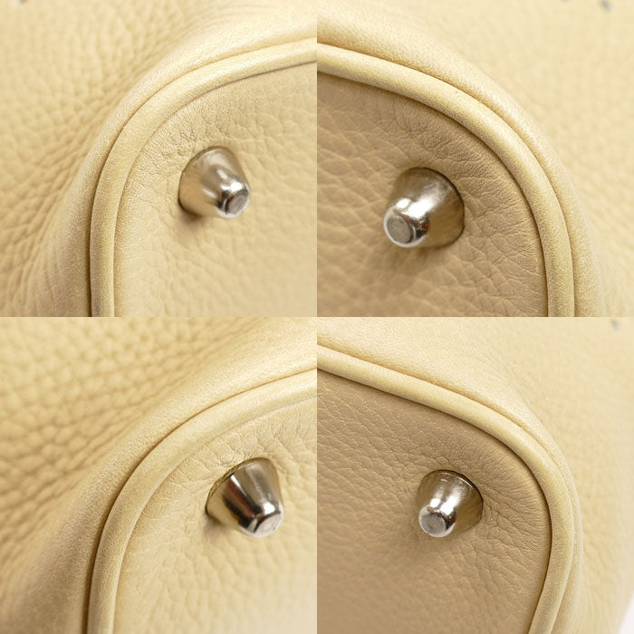 COACH コーチ ハンプトンズ フリンジ ハンドバッグ ベージュ 5055 レディース【中古】