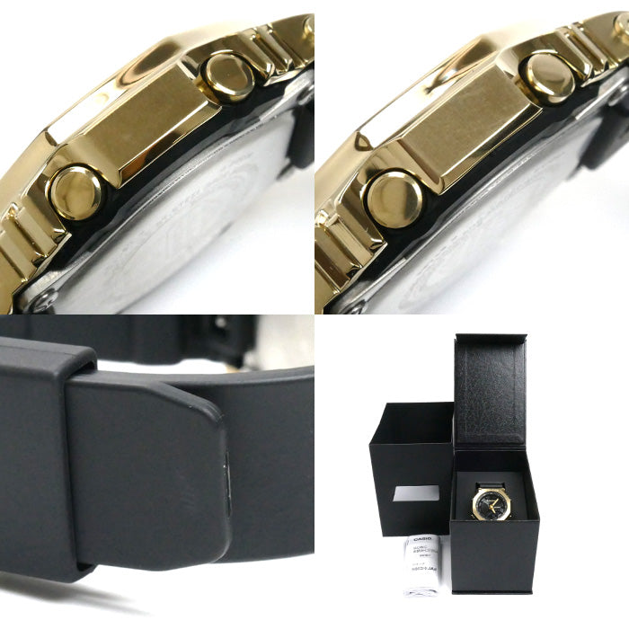 CASIO カシオ G-SHOCK 腕時計 電池式 ブラック ゴールド GM-S2100GB-1AJF ユニセックス【中古】【美品】