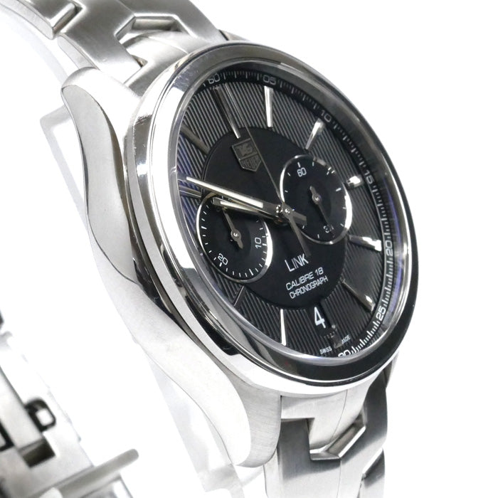 TAG HEUER タグホイヤー LINK キャリバー18 クロノグラフ 腕時計 自動巻き CAT2110.BA0959 メンズ【中古】