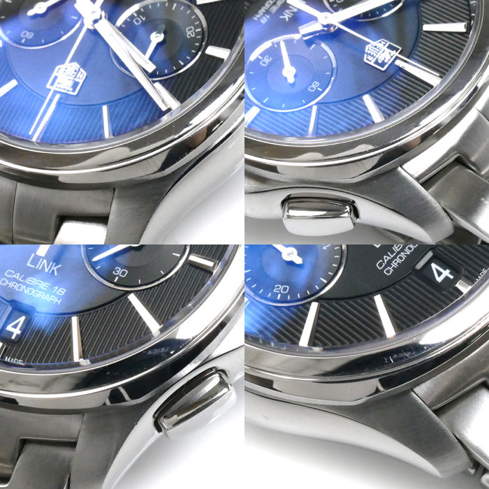 TAG HEUER タグホイヤー LINK キャリバー18 クロノグラフ 腕時計 自動巻き CAT2110.BA0959 メンズ【中古】